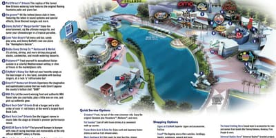 عالمگیر آرلینڈو citywalk نقشہ
