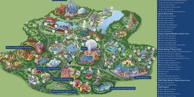 نقشہ کے WDW